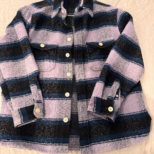 All Saints flannel jacket - L